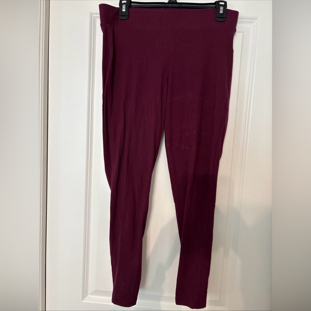 Torrid Deep Burgundy Leggings